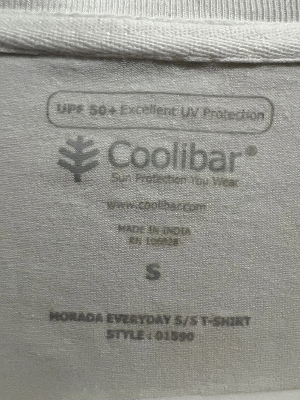Men’s Morada Everyday Short Sleeve T-Shirt - Coolibar - Size Small - White